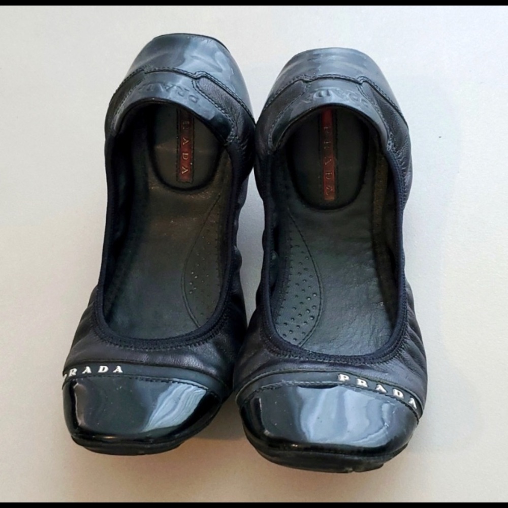 100% Authentic Prada Soft Leathe Ballet Flats